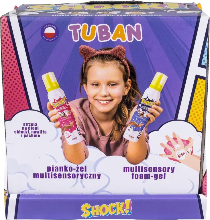 SHOCK! Pianko-żel 200ml Display 15 sztuk Mix - tantis.pl