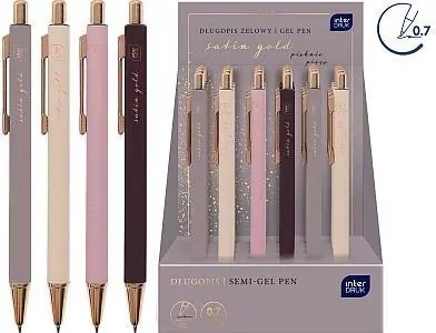 Długopis metalowy Satin Gold - tantis.pl