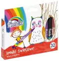 Kredki świecowe 32 kolory FIORELLO - tantis.pl
