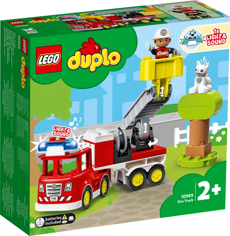 LEGO DUPLO. Wóz strażacki. 10969 - tantis.pl