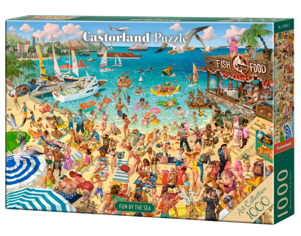 Castor. Puzzle 1000. Fun by the Sea - tantis.pl
