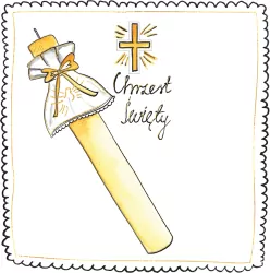 Karnet KW Chrzest Szata