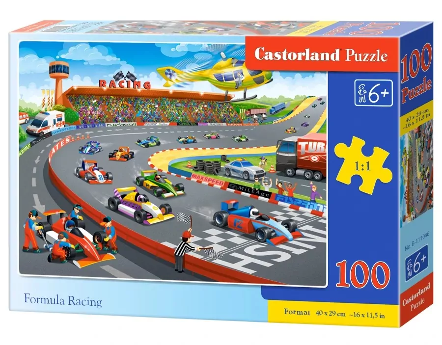 Puzzle 100. Formula Racing - tantis.pl