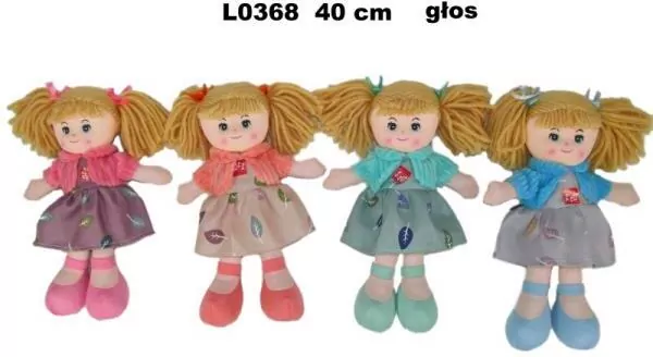Lalka z głosem 40cm MIX - tantis.pl