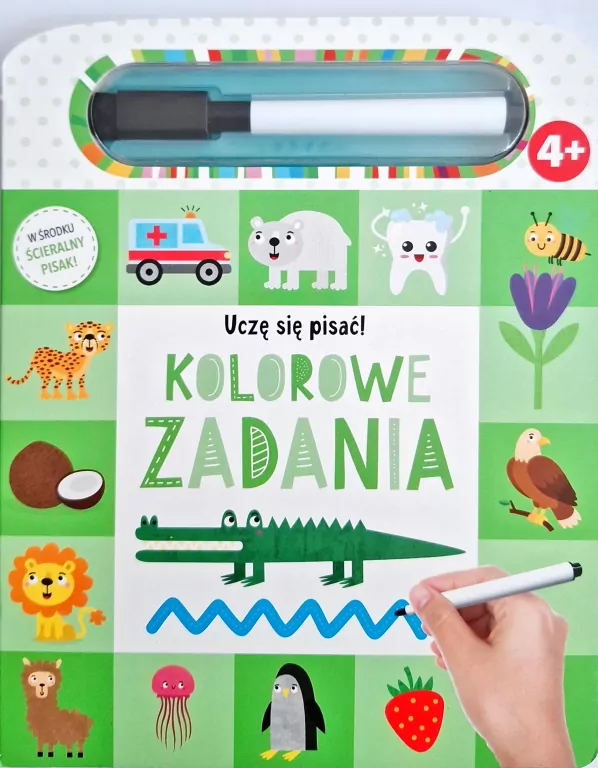 Uczę się pisać! Kolorowe zadania - tantis.pl