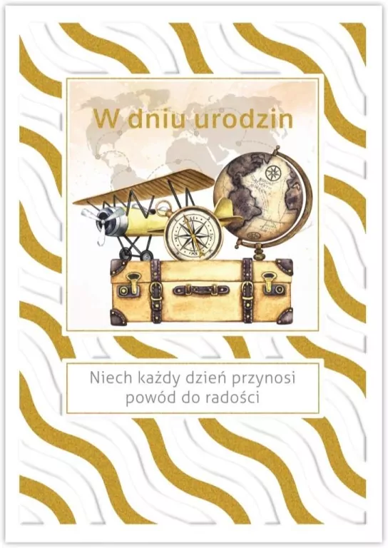 Karnet Silver urodziny męskie - tantis.pl