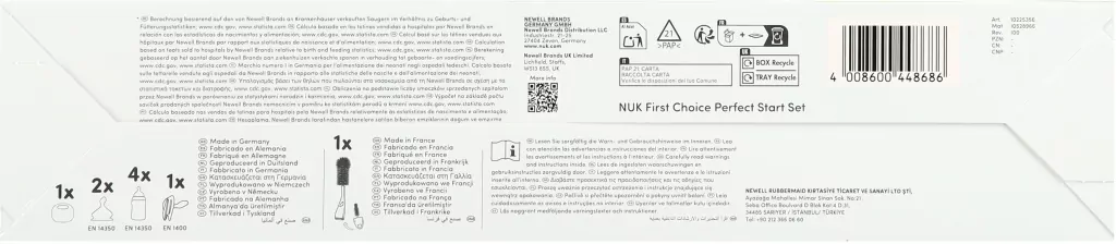 NUK ZEST FC PERFECT START WIELORYB 10225356 1/2 - tantis.pl
