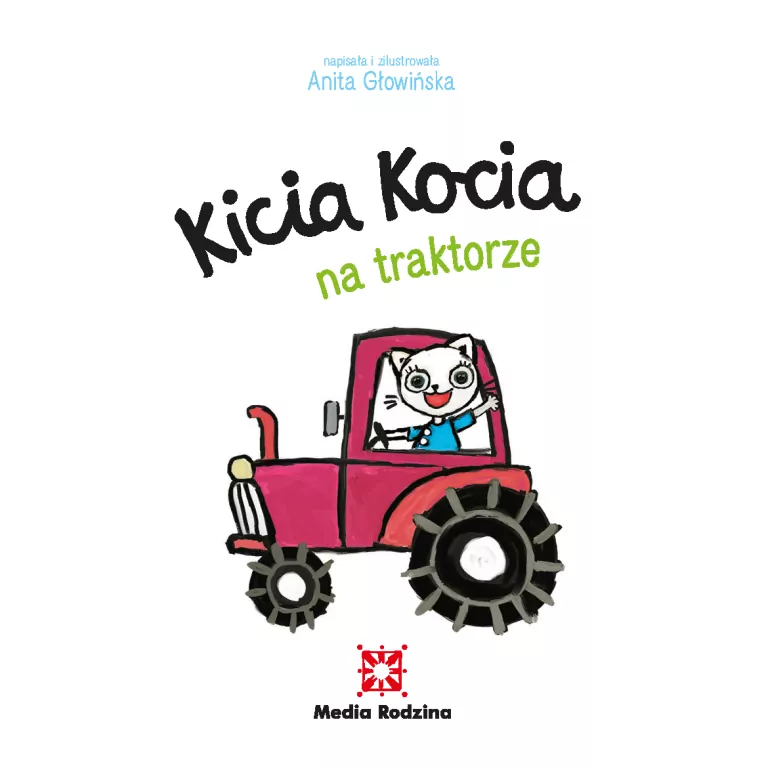 Kicia Kocia na traktorze. Kicia Kocia - tantis.pl