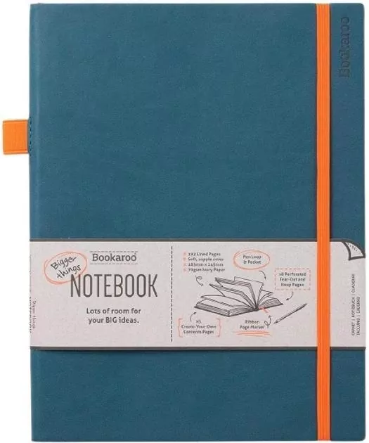 Bookaroo Notatnik Journal duży. Morski - tantis.pl