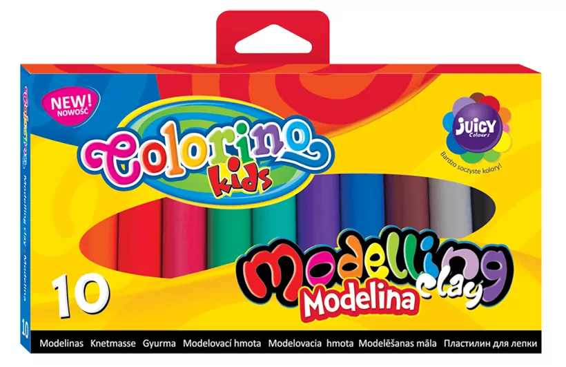 Colorino Kids. Modelina, 10 kolorów - tantis.pl