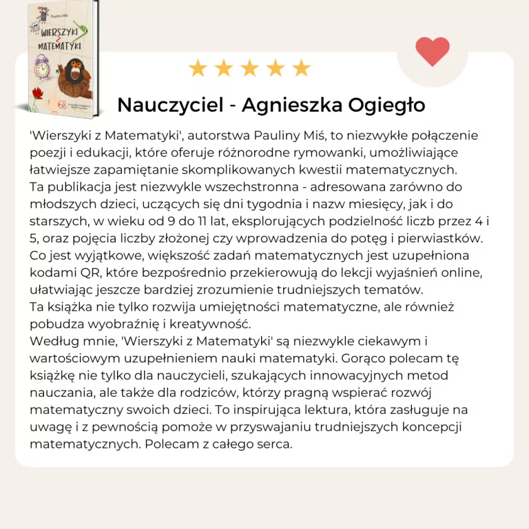 Wierszyki z Matematyki - tantis.pl