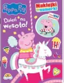 Peppa Pig. Naklejki na numerki. Dzień na wesoło - tantis.pl