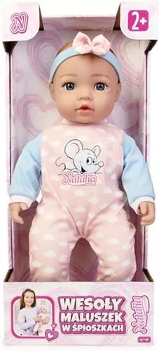 Lalka Natalia bobas funkcyjny 43cm - tantis.pl