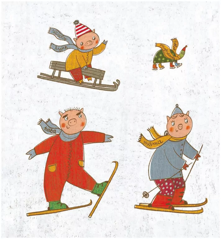 Wesoły Ryjek i zima - tantis.pl