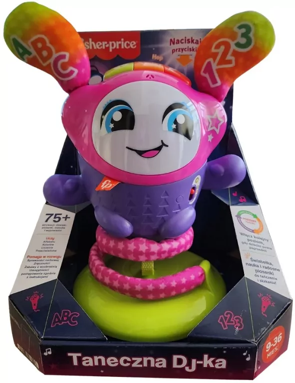 Fisher Price. Interaktywna taneczna DJ-ka - tantis.pl