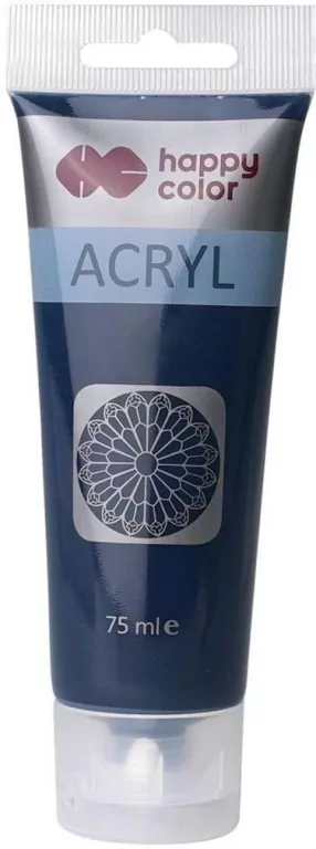 Happy Color. Farba akrylowa 75ml błękit pruski - tantis.pl
