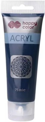 Happy Color. Farba akrylowa 75ml błękit pruski
