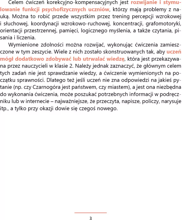 Przyjmuję wyzwanie! Klasa 2 Ćwiczenia korekcyjno.. - tantis.pl