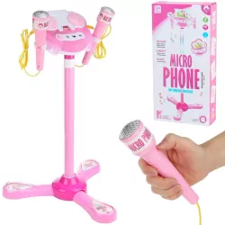 Mikrofon na baterie ze statywem