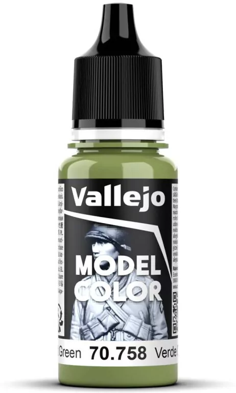 Vallejo: 70.758 - Model Color - Bright Green (18 ml) - tantis.pl