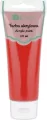 Farba akrylowa czerwona 120ml - tantis.pl