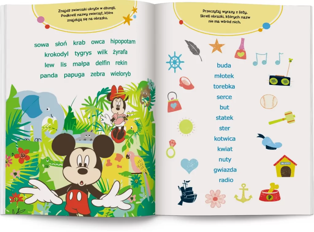 Disney uczy. Czytam i szukam - tantis.pl