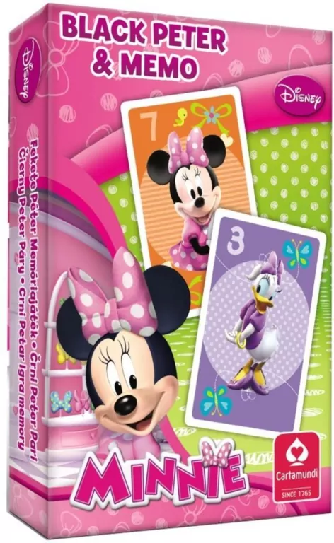 Karty do gry w piotrusia. Myszka Minnie - tantis.pl