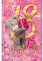 Karnet holograficzny 3D - On your 18th birthday - tantis.pl