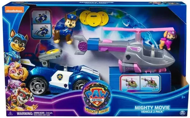 Zestaw pojazdy filmowe Skye Chase Psi Patrol - tantis.pl