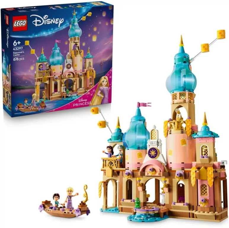 LEGO® Zamek Roszpunki 43297 - tantis.pl