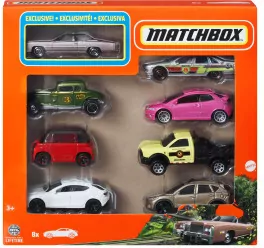 Matchbox Pojazdy 8-pak mix - tantis.pl