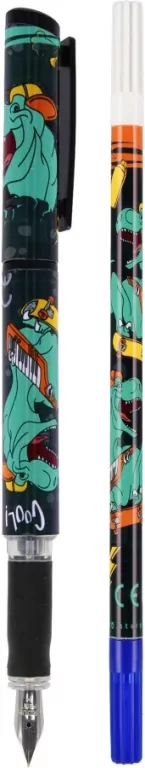 Pióro wieczne 2 naboje + wymazywacz Skate Dino - tantis.pl