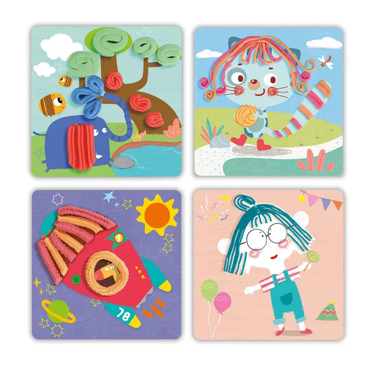 Plastusiowe zabawy z wyciskarką. Genialny dzieciak - tantis.pl