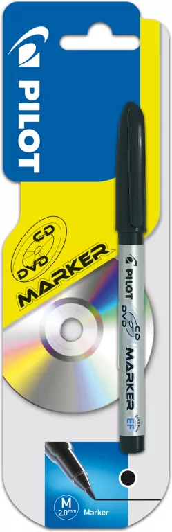 Marker CD/DVD czarny - tantis.pl