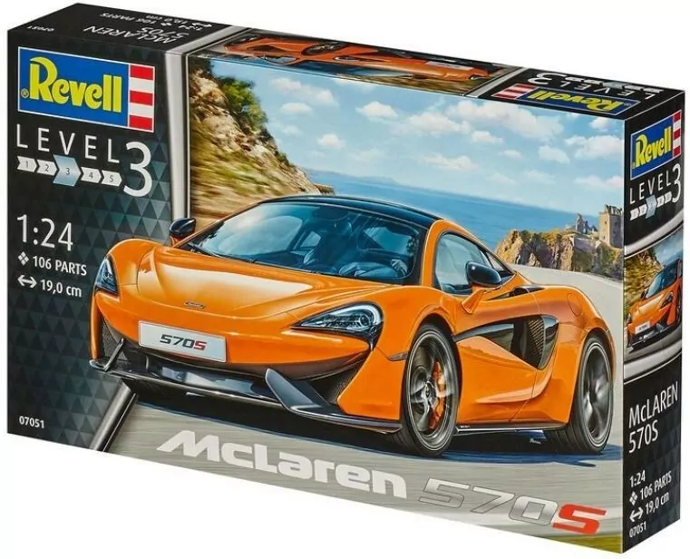 Revell. Sportowy samochód. McLaren 570s - tantis.pl