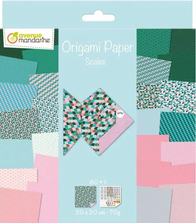 Papier origami 20x20cm Scales - tantis.pl