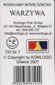 Komlogo, karty logopedyczne, Rozwijamy mowę i myślenie dziecka, Warzywa - tantis.pl