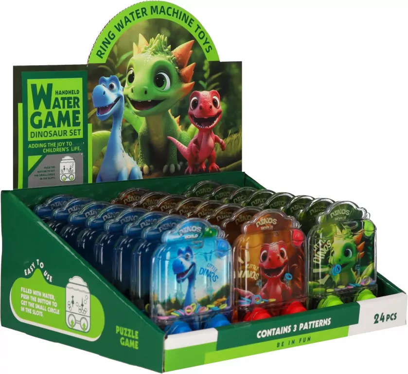 GRA WODNA DINO 8X10 MIX3 MC DISP 24/192/384 - tantis.pl