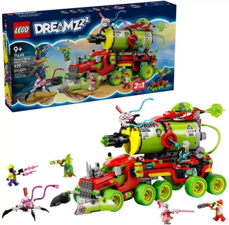 LEGO®  DREAMzzz. Sprayowa ciężarówka Mateo 71499 - tantis.pl