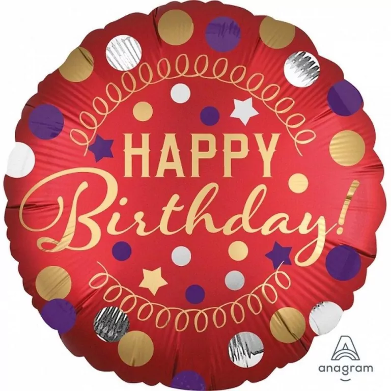Balon foliowy XL Happy Birthday - tantis.pl