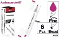 Marker Chromax z 2 końcówk. azalea purple 87 - tantis.pl