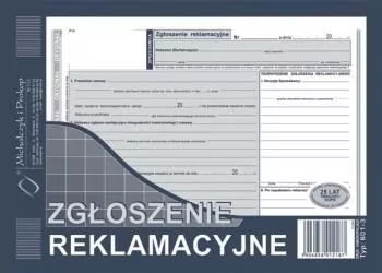 Zgłoszenie reklamacyjne 601-3 - tantis.pl