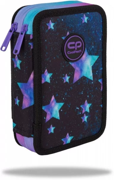 Piórnik 2-komorowy z wyposażeniem Coolpack Jumper 2 Star Night - tantis.pl