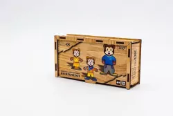 Drewniana układanka Niedźwiedzie Puz-12141