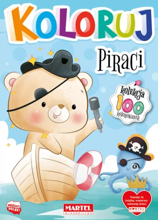 Koloruj. Piraci - tantis.pl