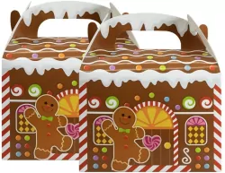 Papierowe domki pudełko na upominki