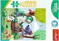 Puzzle 20 MiniMaxi. Dzień Treflików - tantis.pl