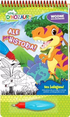 Lubię Dinozaury. Wodne kolorowanie