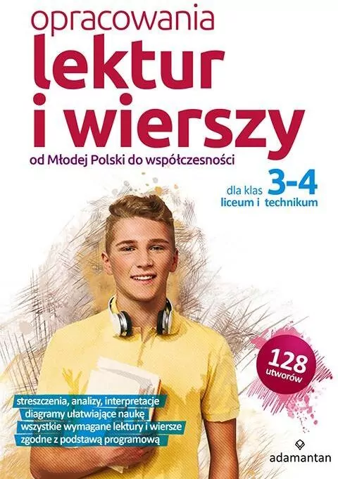 Opracowania lektur i wierszy dla klas 3-4 LO - tantis.pl