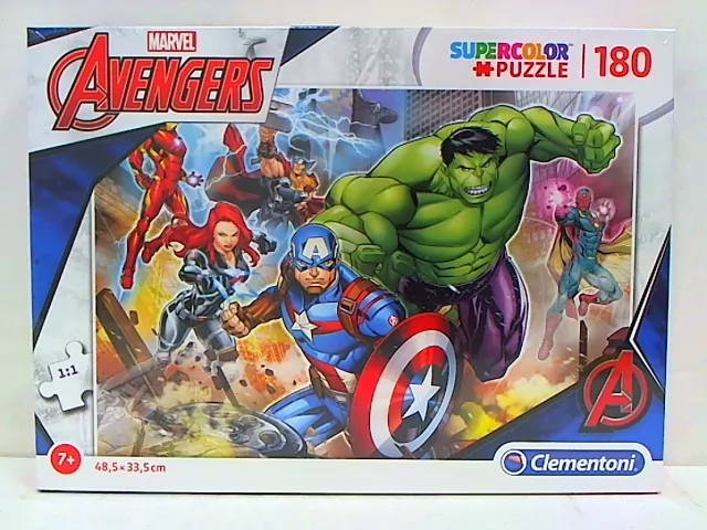Puzzle SuperColor 180. Marvel Avengers - tantis.pl